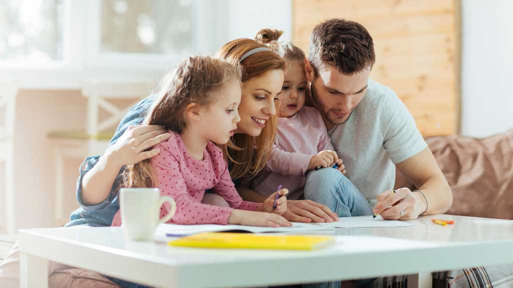 Parents using aba strategies at home to support learning and communication—highlighting practical parent training in aba techniques.