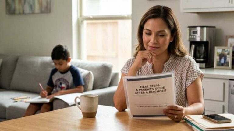 My child was diagnosed with autism Parent reading guide about next steps after an autism diagnosis