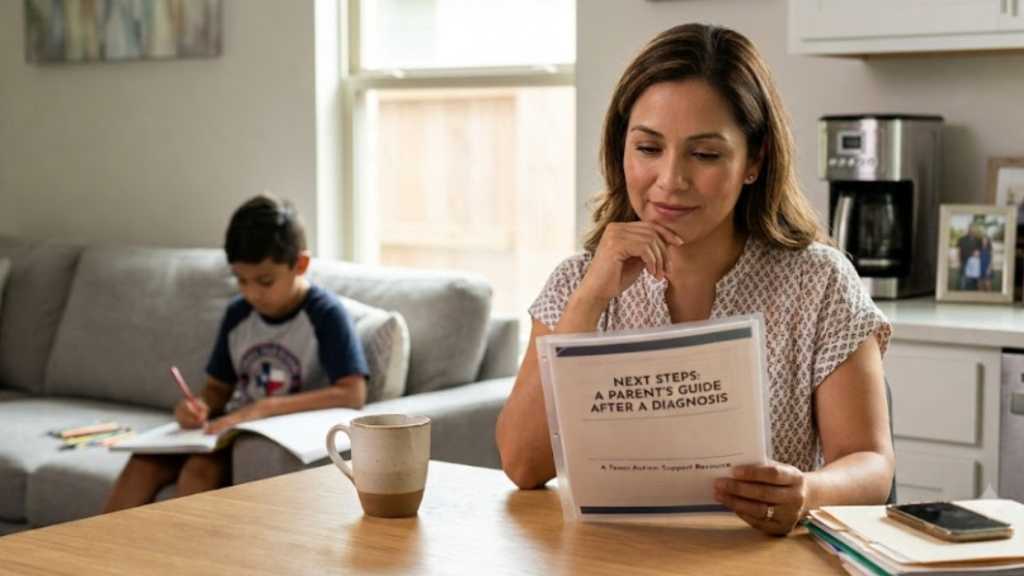 My child was diagnosed with autism Parent reading guide about next steps after an autism diagnosis